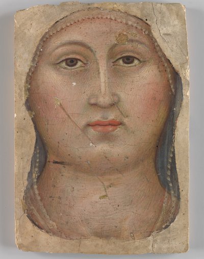 Jomfruens hode, ca. 1397. av Taddeo di Bartolo