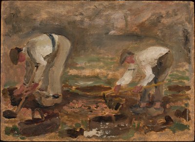 Arbeid på åkeren av Tadeusz Makowski