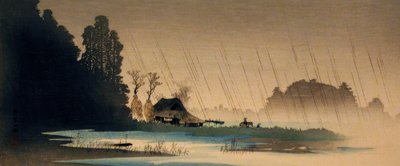 Regen i Igusa av Takahashi Hiroaki