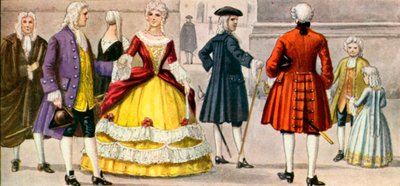 Italiensk kjole fra 1700-tallet av Tancredi Scarpelli