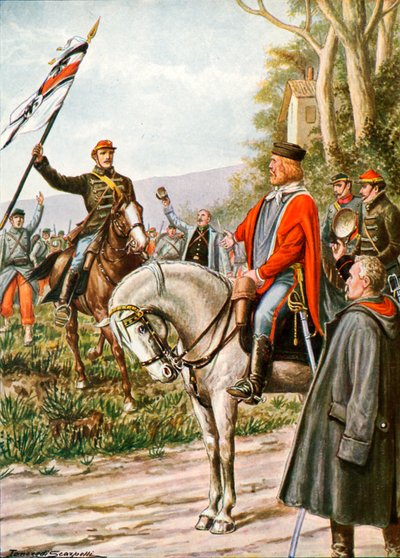 Garibaldi i Dijon av Tancredi Scarpelli