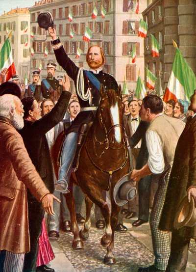 Garibaldis triumferende marsj av Tancredi Scarpelli