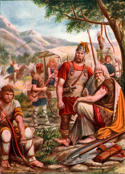 Ostrogot leir av Tancredi Scarpelli