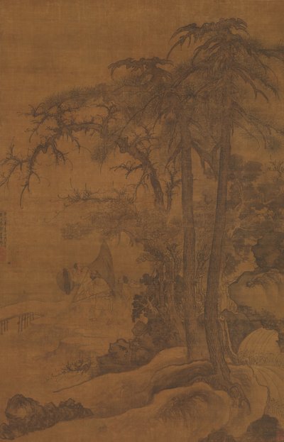 Returning Fishermen, datert 1342. av Tang Di