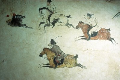 Kronprins Zhangs grav, 2. år av Shenlong, Tang-dynastiet, 618-907 av Tang Dynasty Chinese School