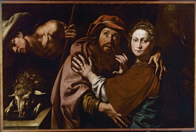 Jacob og Rebecca, ca. 1625 (olje på lerret) av Tanzio da Varallo