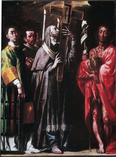 St. Charles som bærer den hellige spiker av Tanzio da Varallo