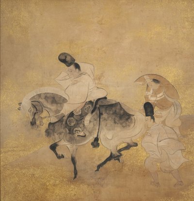 Kryss ved Sano Sano, ca. 1600-1 av Tawaraya Sotatsu