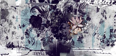 Store ting har små begynnelser, 2015 (Collage on canvas) av Teis Albers