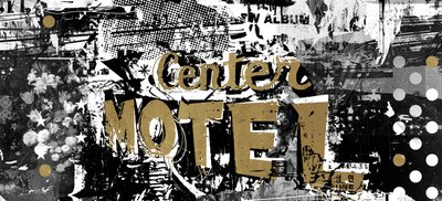 Center Motel, 2015 (Collage on canvas) av Teis Albers