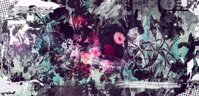 Revenant, 2016 (Collage på lerret) av Teis Albers