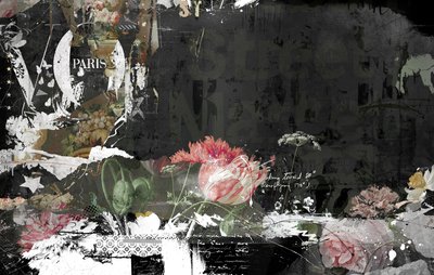 Vogued, 2015 (Collage på lerret) av Teis Albers