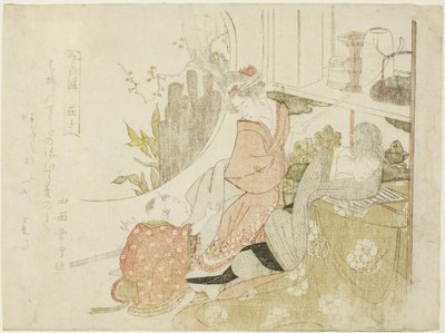 ←Uangji (japansk: soshi), fra serien "Shunshoku-leksjon" av Teisai Hokuba