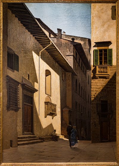 St. Mary of the Bardi av Telemaco Signorini