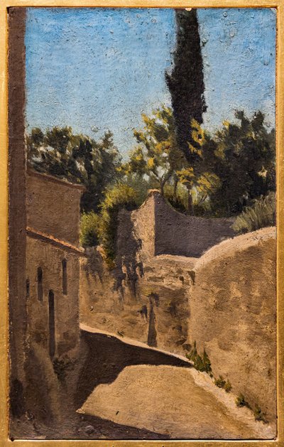 Solrik middag. Omgivelsene i Firenze av Telemaco Signorini