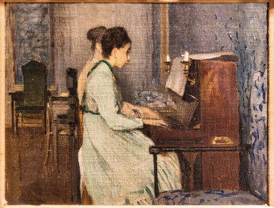 Pianotimen av Telemaco Signorini