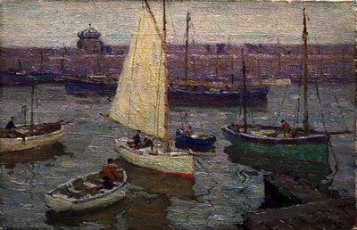 En grå dag, St. Ives av Terrick Williams