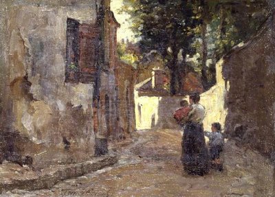 En sidegate, Honfleur av Terrick Williams