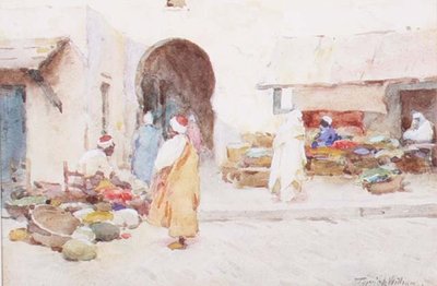 Fruitsellers, Kairouan av Terrick Williams