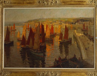 Rødt og gull, Brixham av Terrick Williams