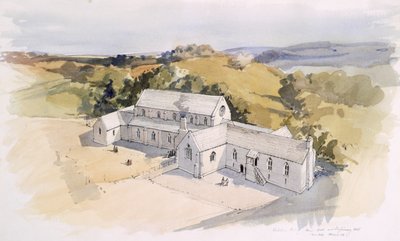Kirkham Priory, North Yorkshire, 1989 av Terry Ball