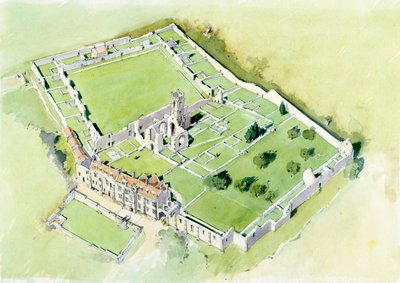 Mount Grace Priory, c1400-tallet, c1990-2010 av Terry Ball