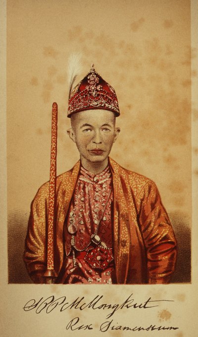 Portrett av kong Mongkut av Thai School