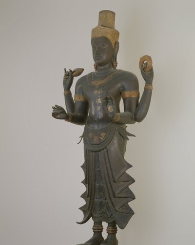 Statue av Vishnu (bronse) av Thai School