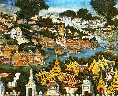 Utsikt over Bangkok av Thai School