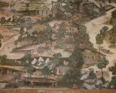Wirharn Sasada, Life in the countryside, Wat Bowonniwet Vihara  av Thai School