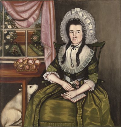 Mrs. Hezekiah Beardsley, ca. 1788-90 av The Beardsley Limner