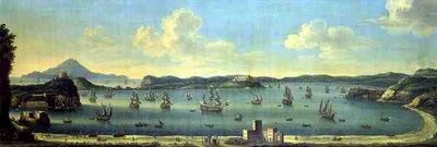 Napoli (olje på lerret) av The Metropolitan Master