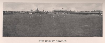 Hobart Cricket Ground, Tasmania, Australia, 1912 av The Sydney Daily Telegraph