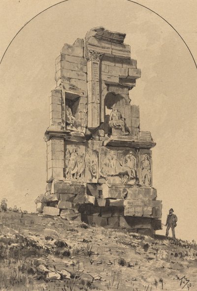 Monumentet til Philopappos av Themistocles von Eckenbrecher