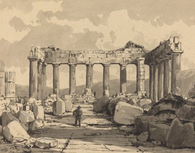 Parthenon, inne av Themistocles von Eckenbrecher