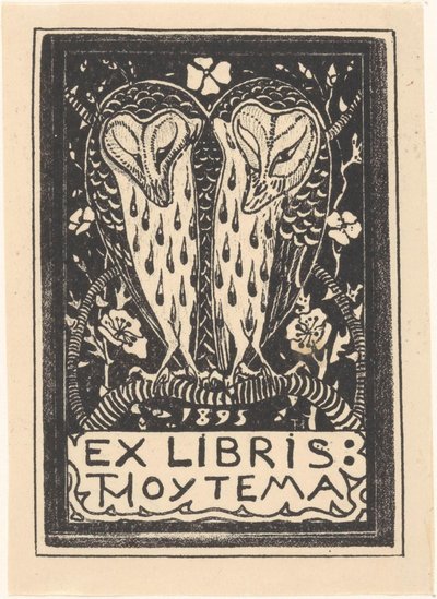 Ex libris av Theo van Hoytema av Theo van Hoytema