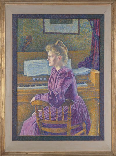 Maria Sèthe ved harmoniet av Théo van Rysselberghe