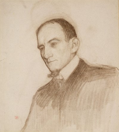 Portrett av Félix Fénéon av Théo van Rysselberghe