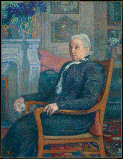 Sylvie Descamps Monnom av Théo van Rysselberghe