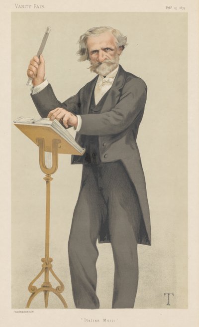 Vanity Fair: "Italiensk musikk" av Theobald Chartran