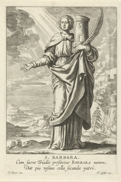 Heilige Barbara S. Barbara (title on object) Vrouwelijke heiligen (series title) Speculum Illustratum Virginum (series title)   1332394   no       norwegian Successfully Translated  Original: Toilette dEté blouse de linon sur jupe de foulard. Costume Paris av Theodoor Galle
