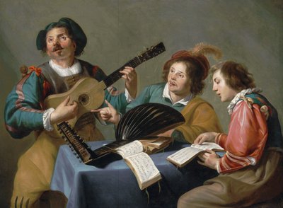 En musikalsk konsert av Theodoor Rombouts