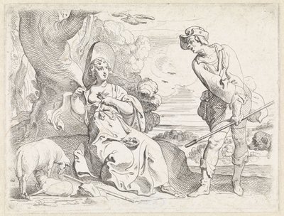 Hyrde og gjeterinne av Theodoor van Thulden