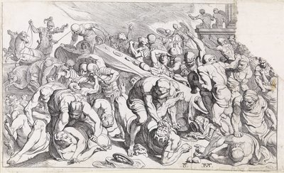 Murder of Agamemnon and Cassandra The Works of Odysseus (serietittel) av Theodoor van Thulden