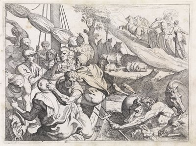 Storfe fra Helios The Labours of Odysseus (serietittel) av Theodoor van Thulden