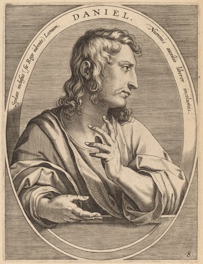 Daniel av Theodor Galle after Jan van der Straet