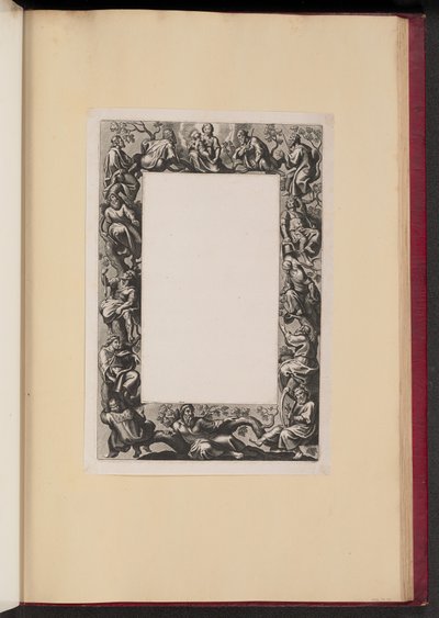 Border Illustration for Missale Romanum: The Tree of Jesse av Theodor Galle after Sir Peter Paul Rubens