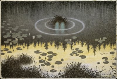 Nøkken av Theodor Kittelsen