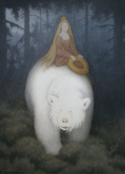 Hvitbjørn-konge-Valemon, 1912. av Theodor Kittelsen