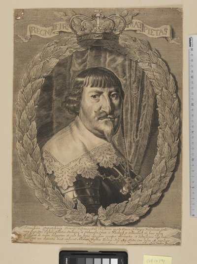 Christian IV, konge av Danmark av Theodor Matham